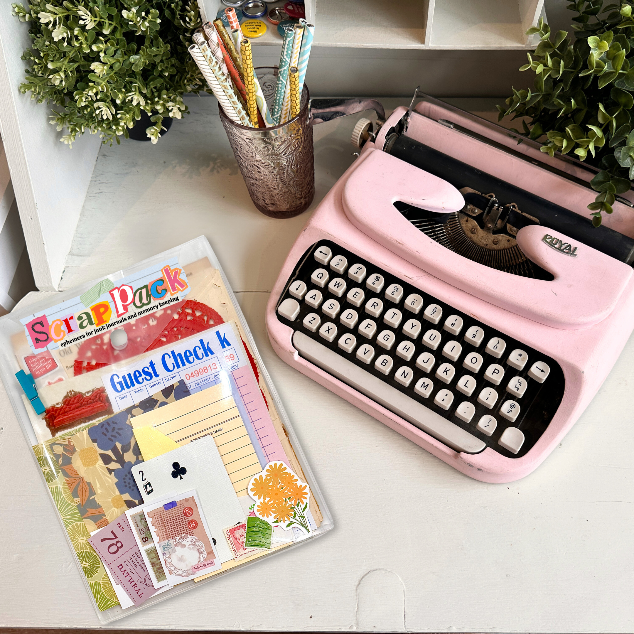 Junk Journal Scrap Pack | Ephemera