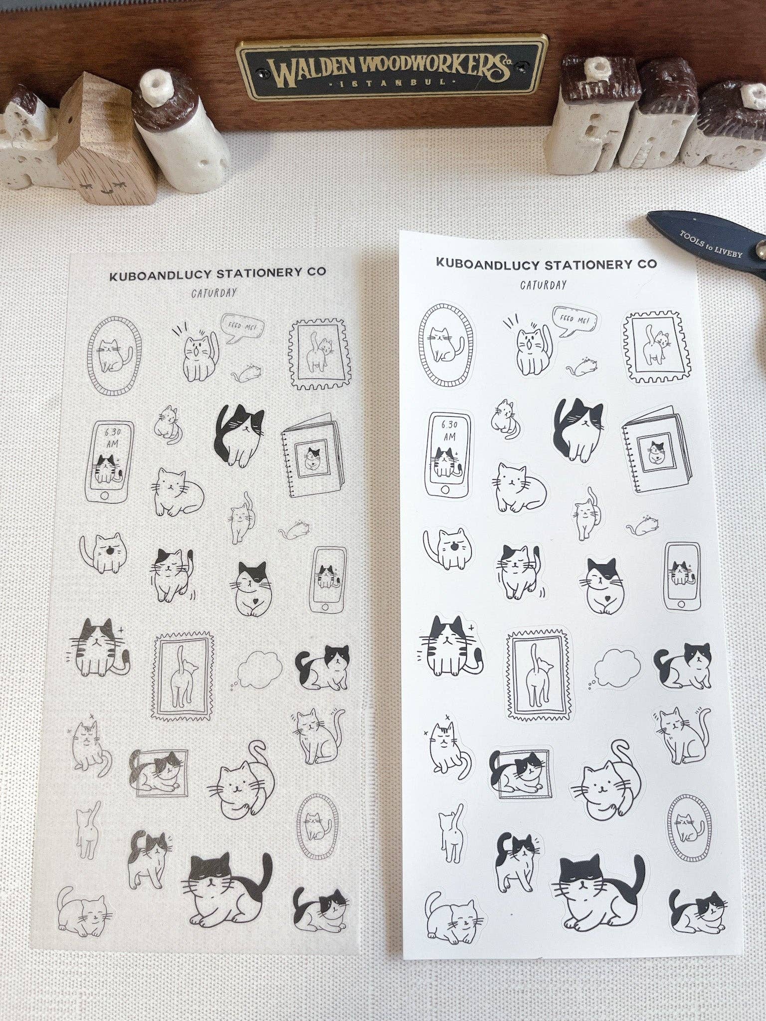 Caturday Sticker Sheet