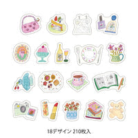 Midori Yuru Log Roll Sticker
