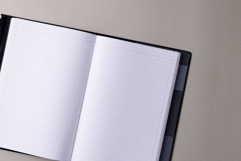 Grid Notebook B7 with Cover / EDiT