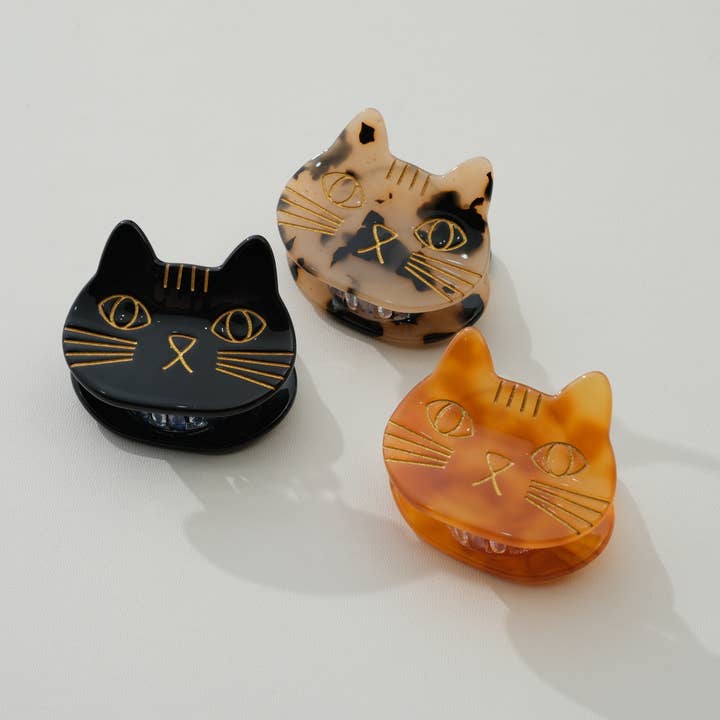 Ginger Cat Claw Clip - Small Adorro assorted