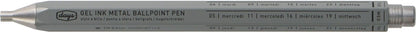 Days Aluminum Gel Ballpoint Pen–0.5mm Japanese Quick-Dry Ink