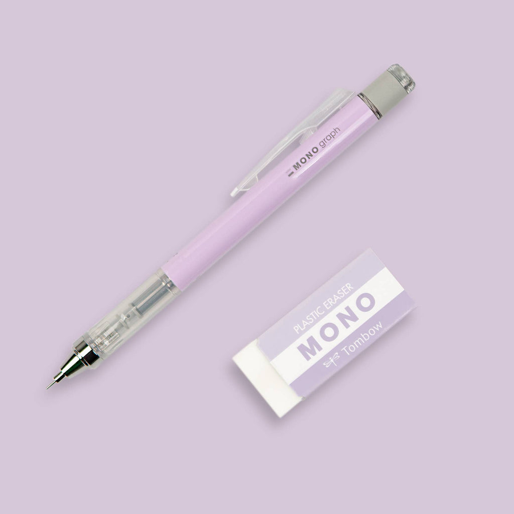 MONO Graph Mechanical Pencil + Eraser Set