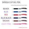 ZEBRA SARASA CLIP GEL PEN