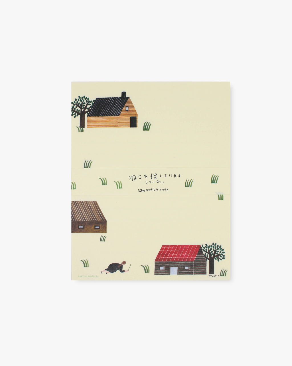 Writing Set - ねこ探し/Looking for Cat Peacock