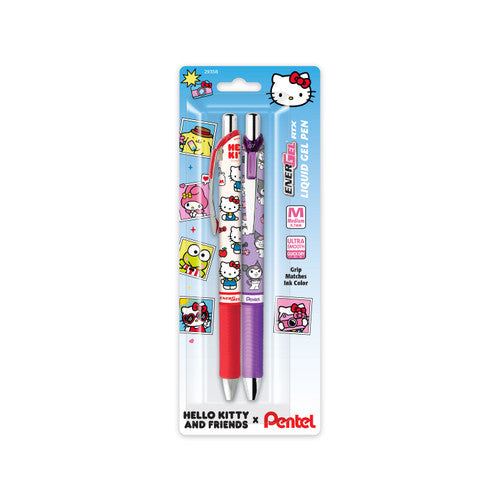 Pentel EnerGel Hello Kitty and Friends 2-Pack