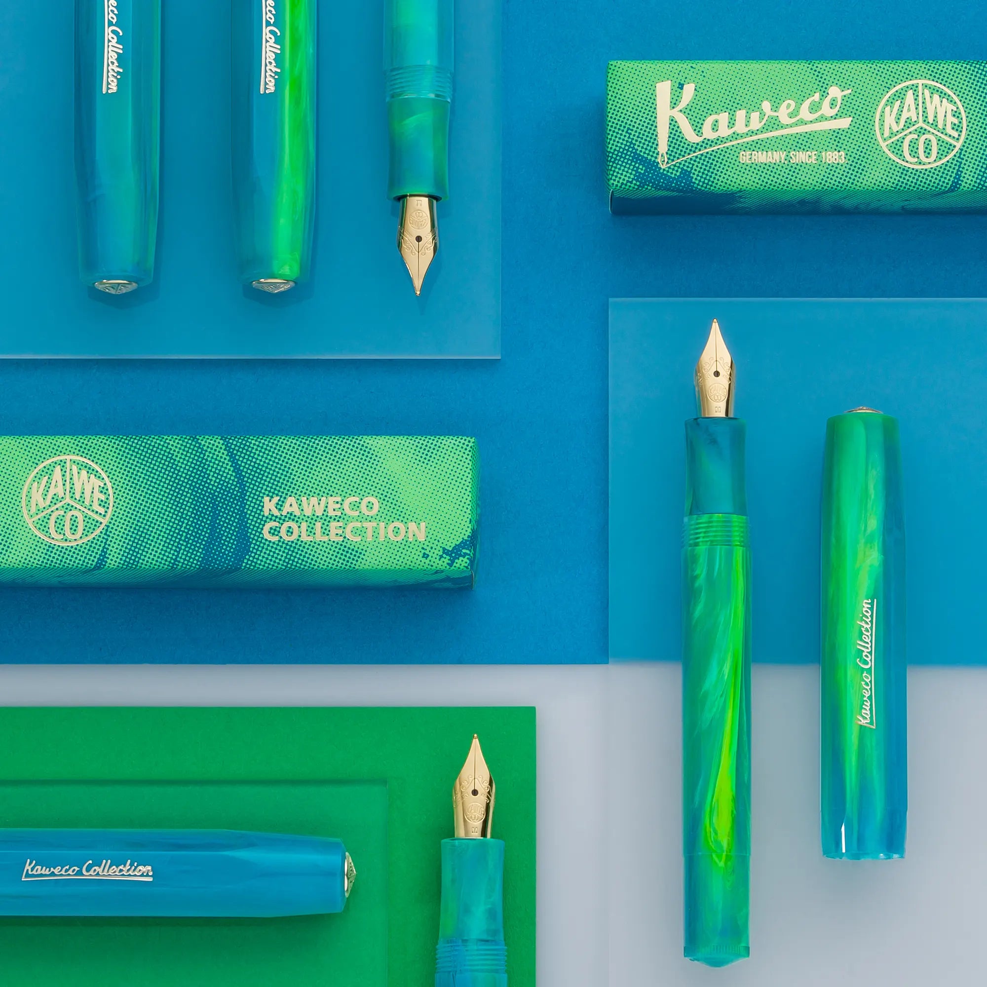 Kaweco COLLECTION Fountain Marble Ocean