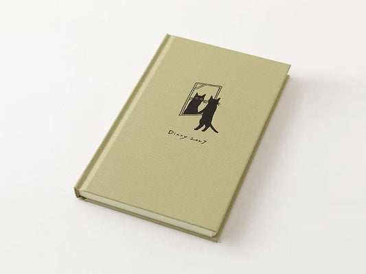 Midori Book Style Diary B6 Variant Cat Beige 2027