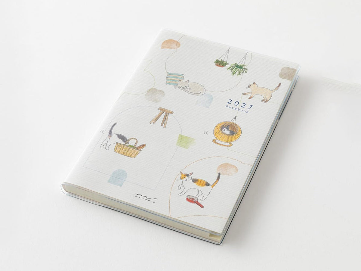 Pocket Diary B6 Cat 2027
