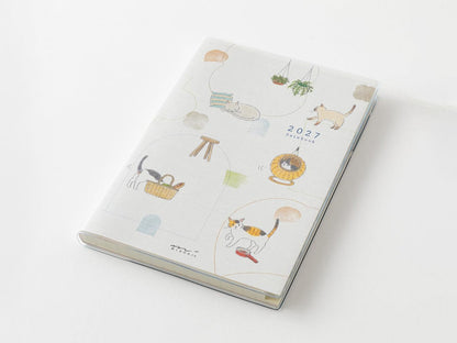 Pocket Diary B6 Cat 2027