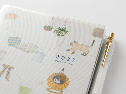 Pocket Diary B6 Cat 2027