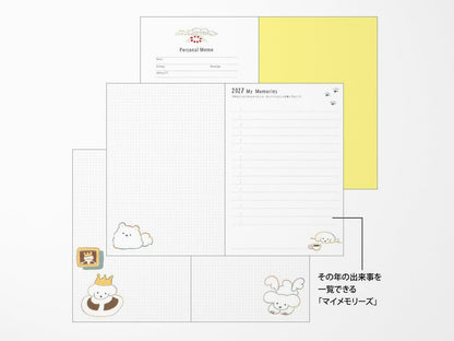 Pocket Diary Mini Dog 2027