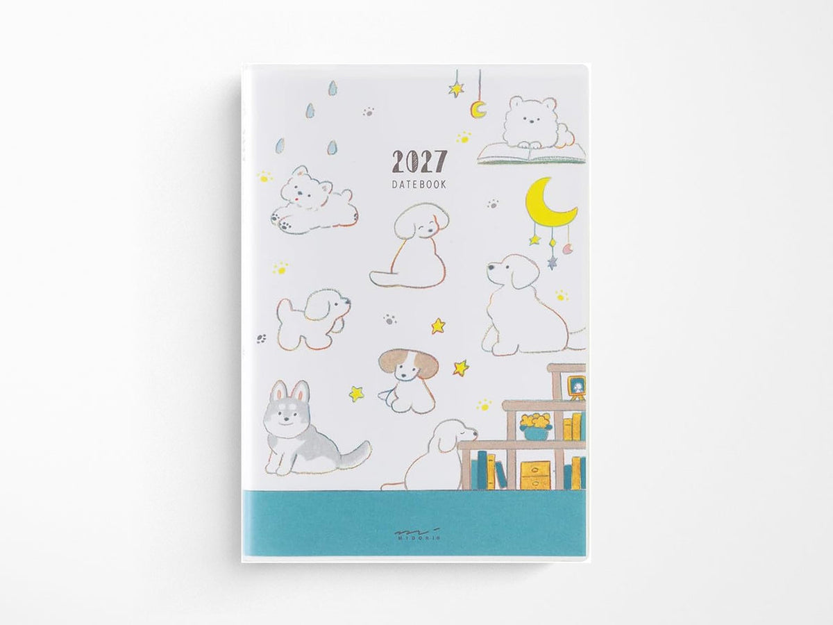 Pocket Diary B6 Dog 2027