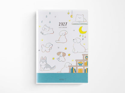 Pocket Diary B6 Dog 2027