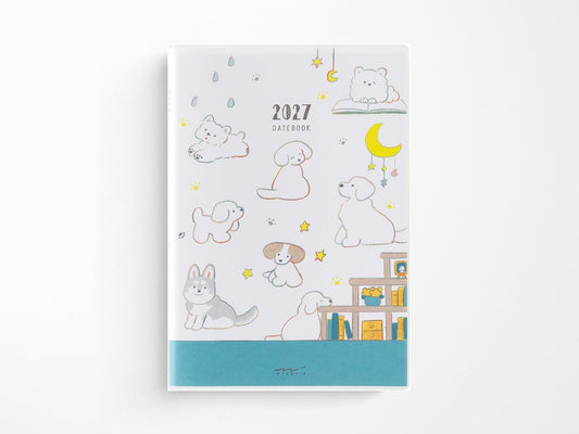 Pocket Diary B6 Dog 2027