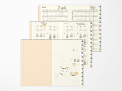 Pocket Diary Mini Cat 2027