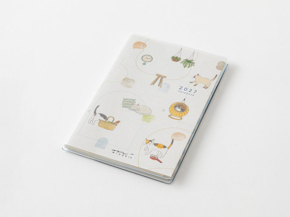 Pocket Diary Mini Cat 2027