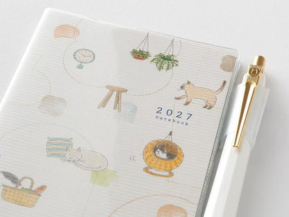 Pocket Diary Mini Cat 2027