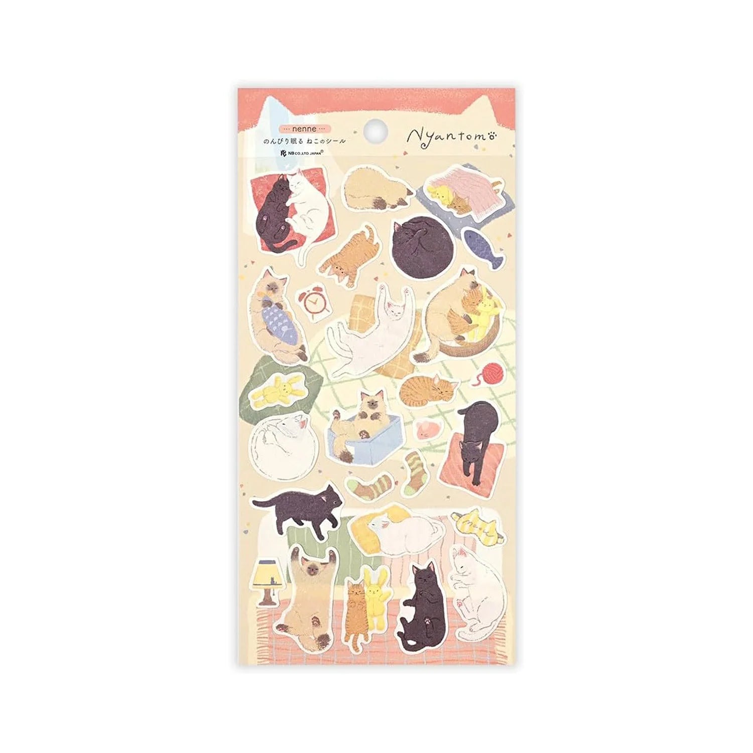 NB CO LETTER Nyantomo Sticker