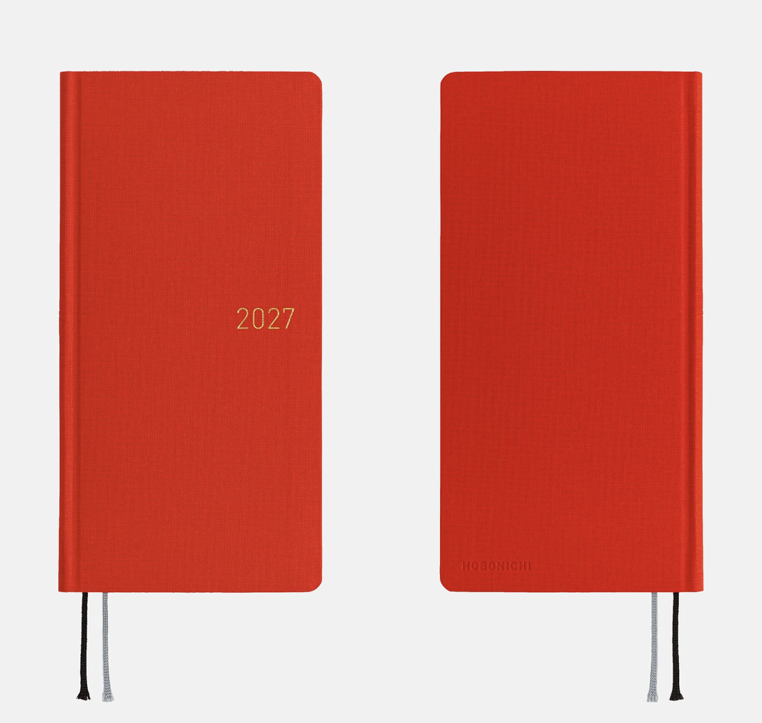 Hobonichi Techo 2027 Weeks Colors