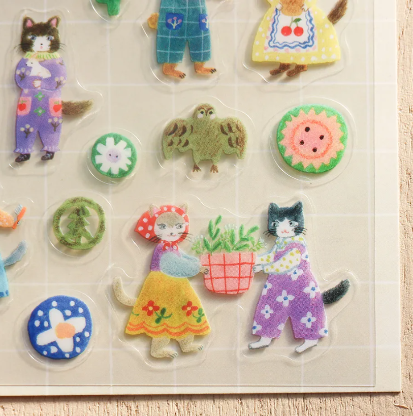 Aiko Fukawa Sticker | Rabbit Garden or Cats and Buttons