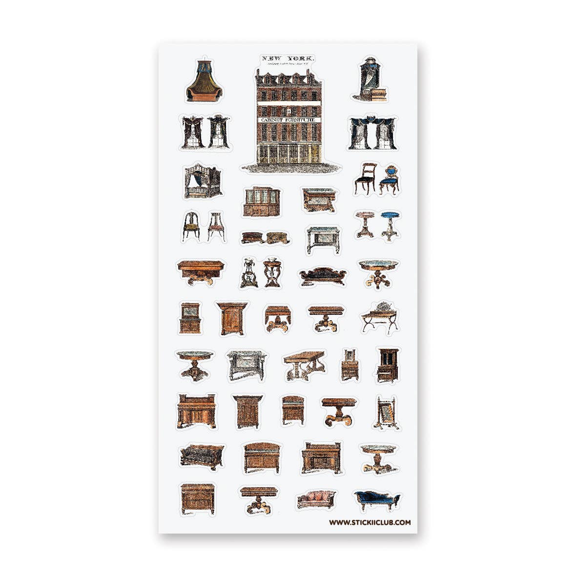 Victorian Living Sticker Sheet