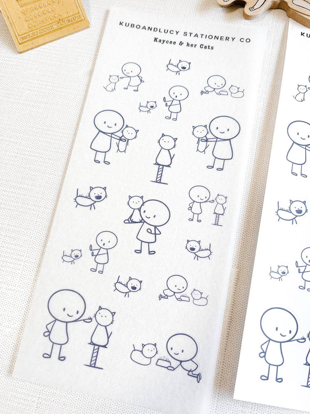 Kaycee & Her Cats Sticker Sheet