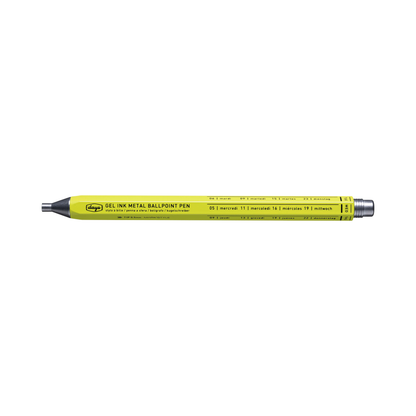 Days Aluminum Gel Ballpoint Pen–0.5mm Japanese Quick-Dry Ink
