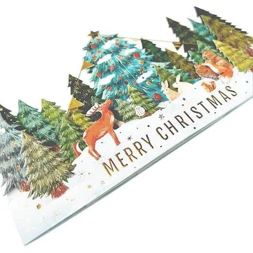 Christmas Tree Pop-Up Card Forest