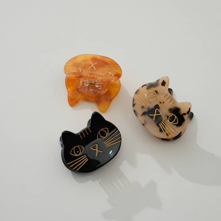 Ginger Cat Claw Clip - Small Adorro assorted