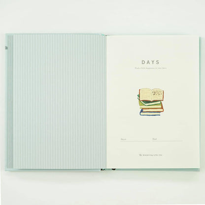 Greeting Life YZD-434 Illustration Changes Every Page Diary Cat Gray