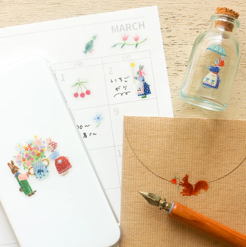 Aiko Fukawa Sticker | Rabbit Garden or Cats and Buttons