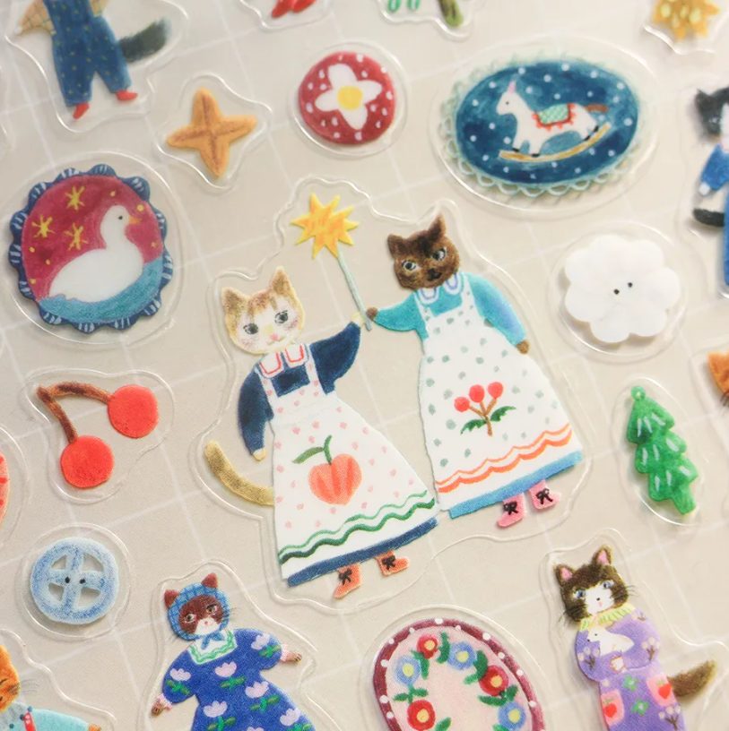 Aiko Fukawa Sticker | Rabbit Garden or Cats and Buttons