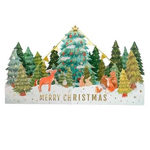 Christmas Tree Pop-Up Card Forest
