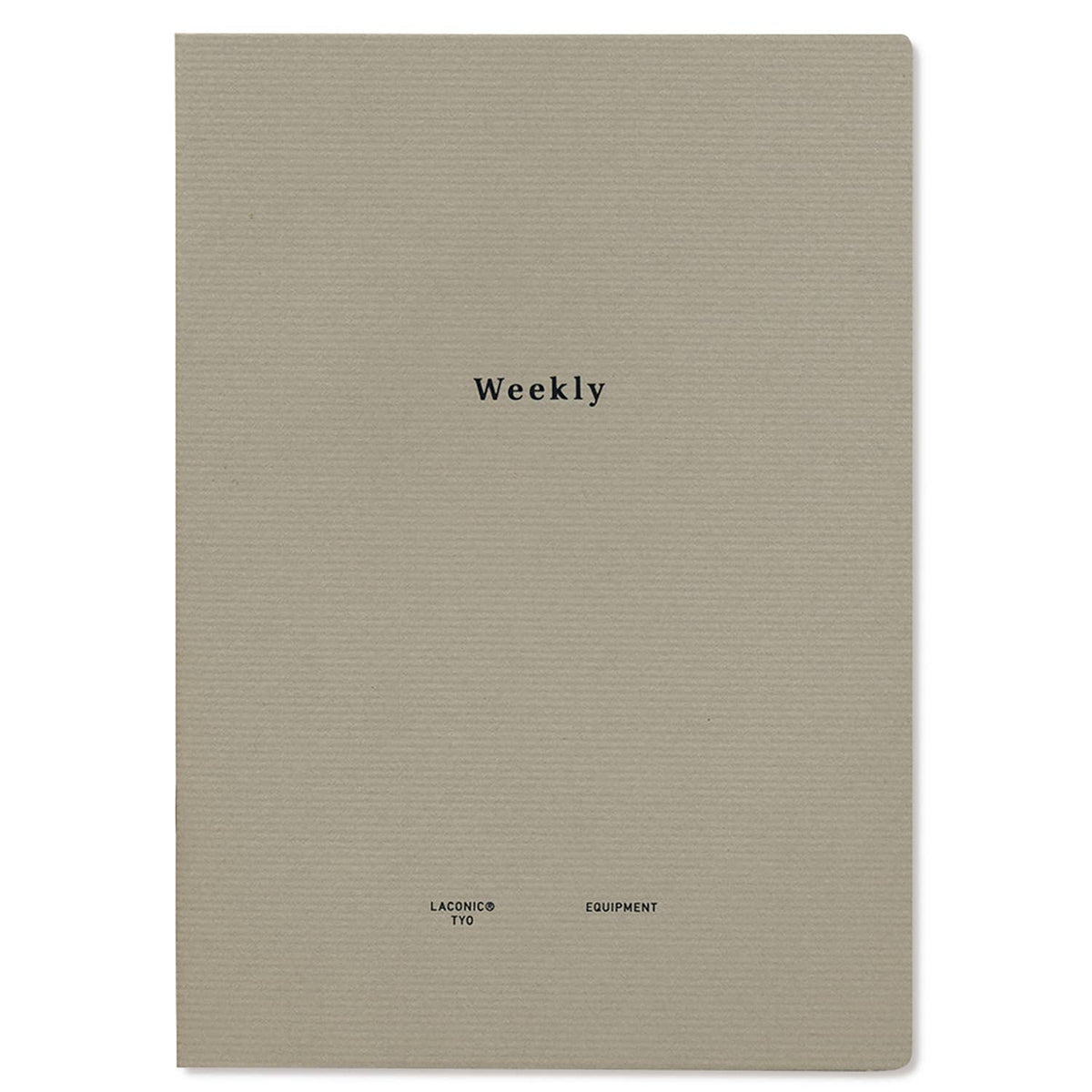 LACONIC STYLE NOTEBOOK WEEKLY