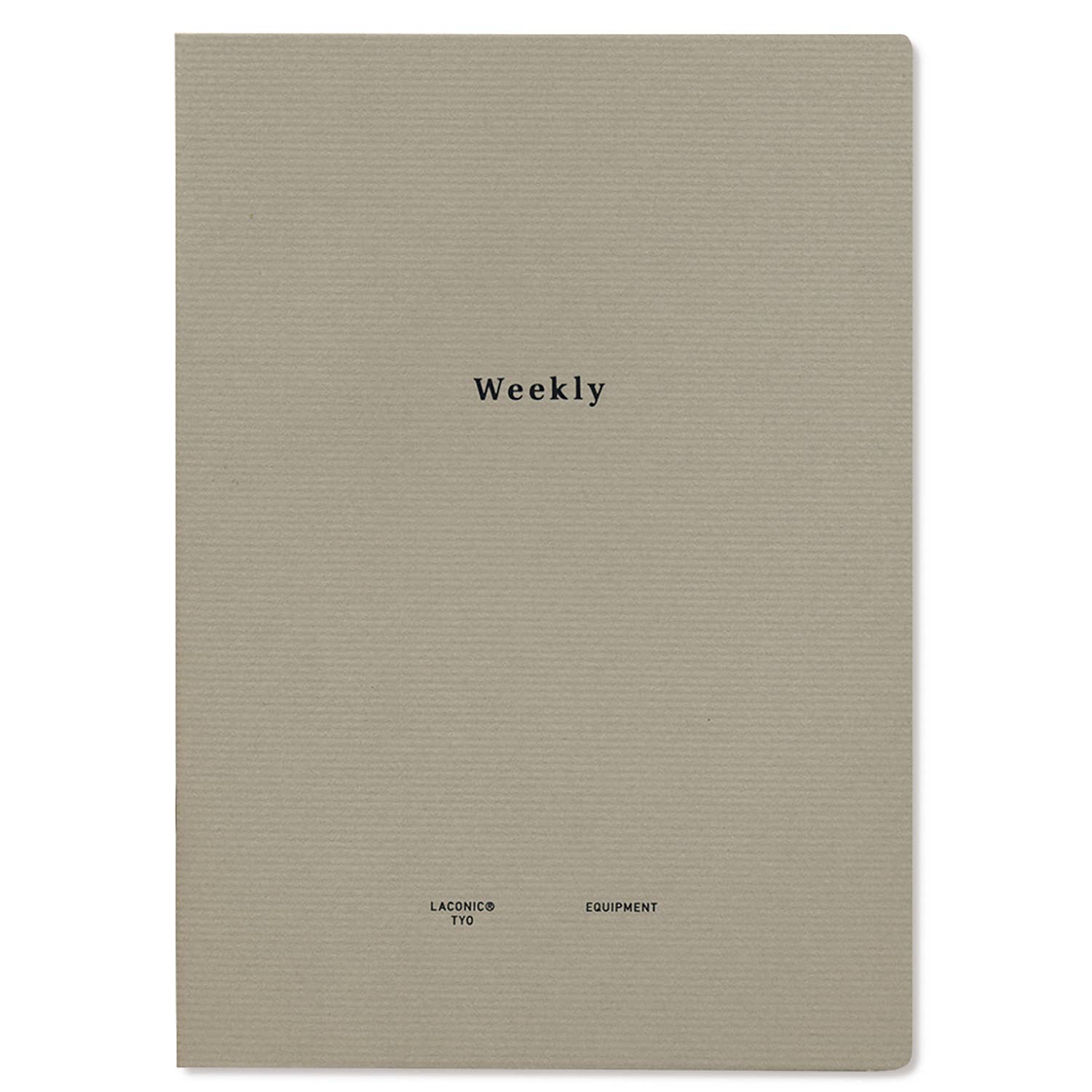 LACONIC STYLE NOTEBOOK WEEKLY