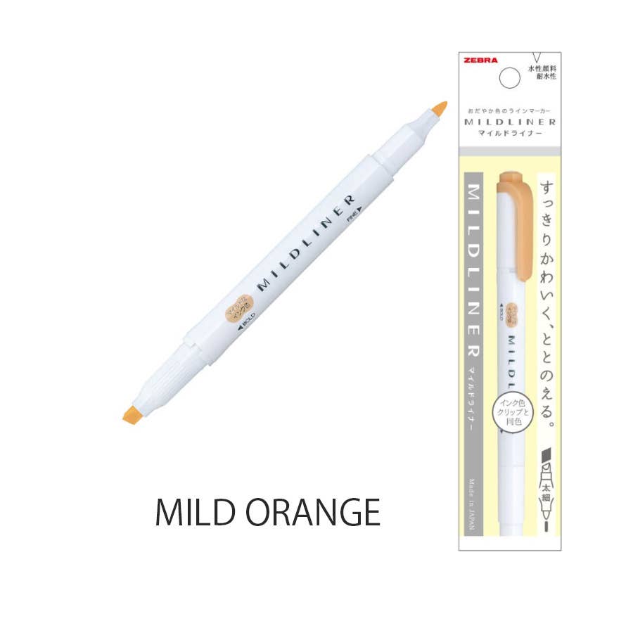 ZEBRA MILDLINER HIGHLIGHTER MILD COLOR