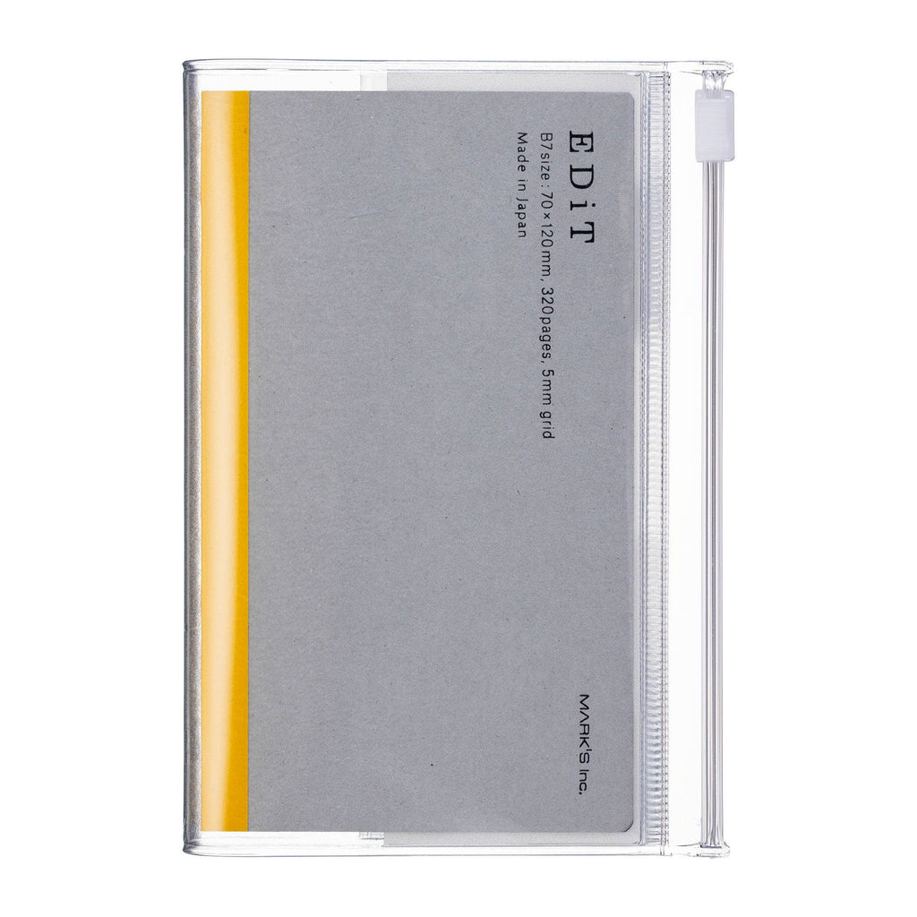 Grid Notebook B7 with Cover / EDiT