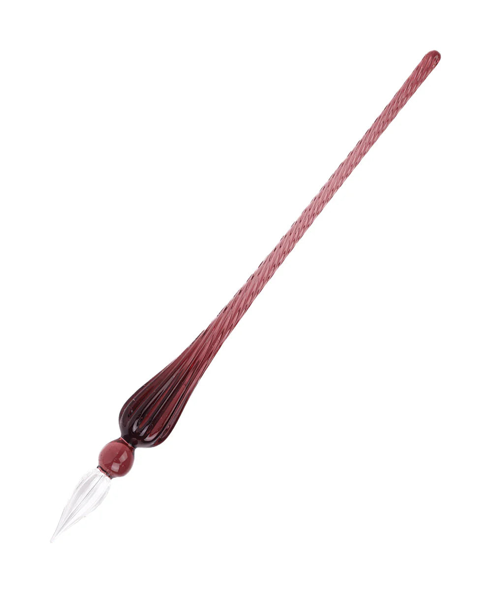 Herbin Round Glass Dip Pen - Violet