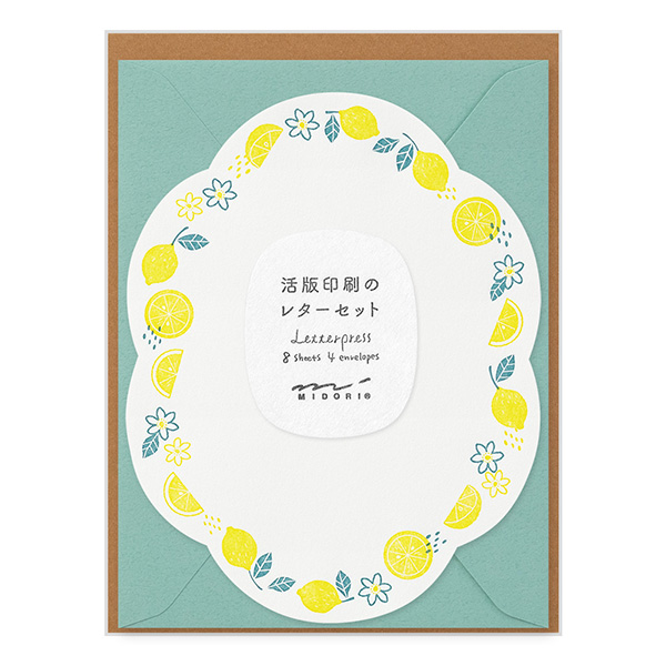Midori Letterpress Die Lemon
