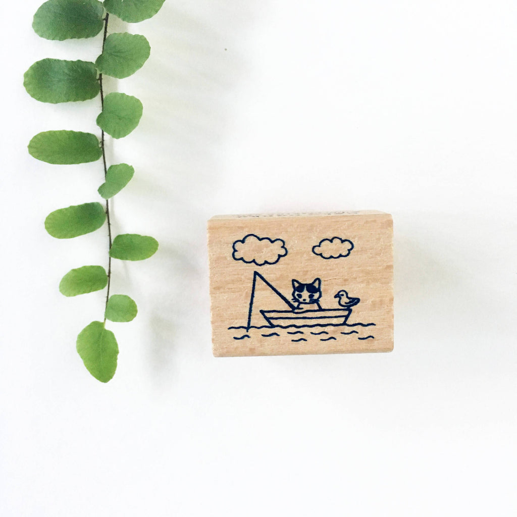 Pottering Cat Stamps
