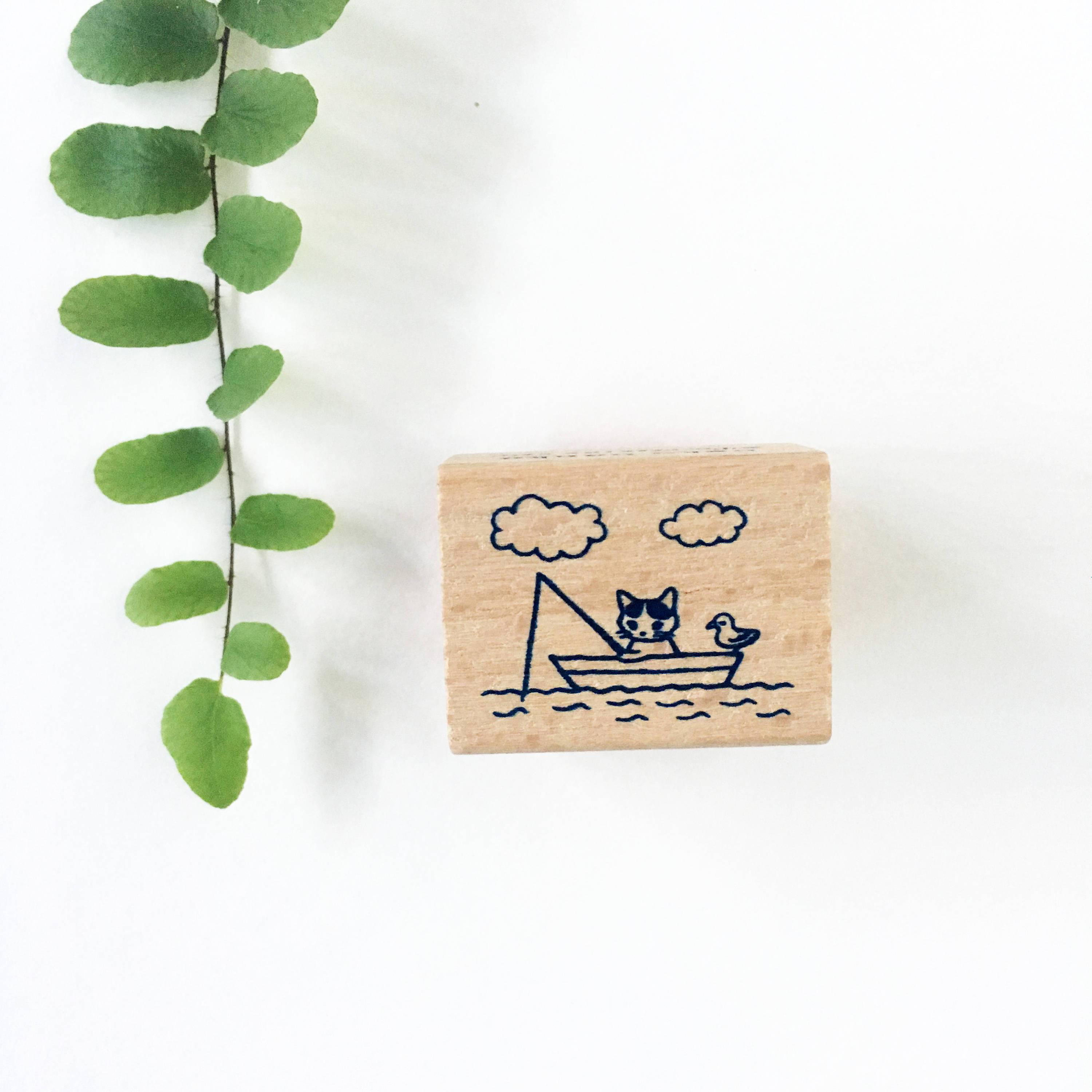 Pottering Cat Stamps