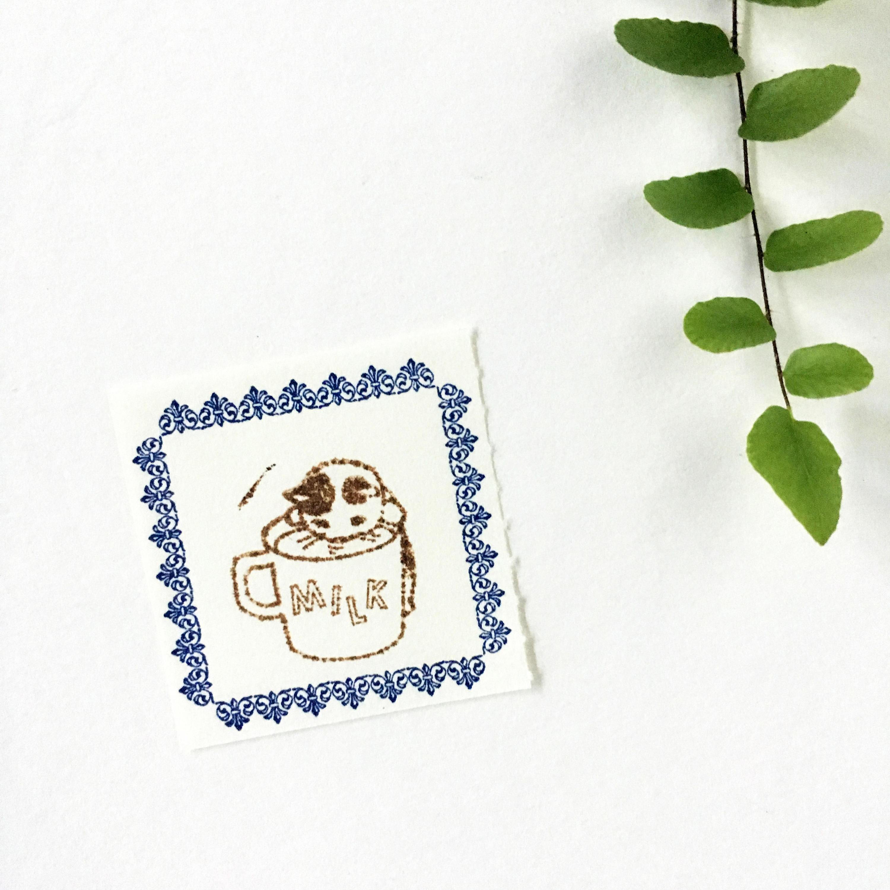 Pottering Cat Stamps