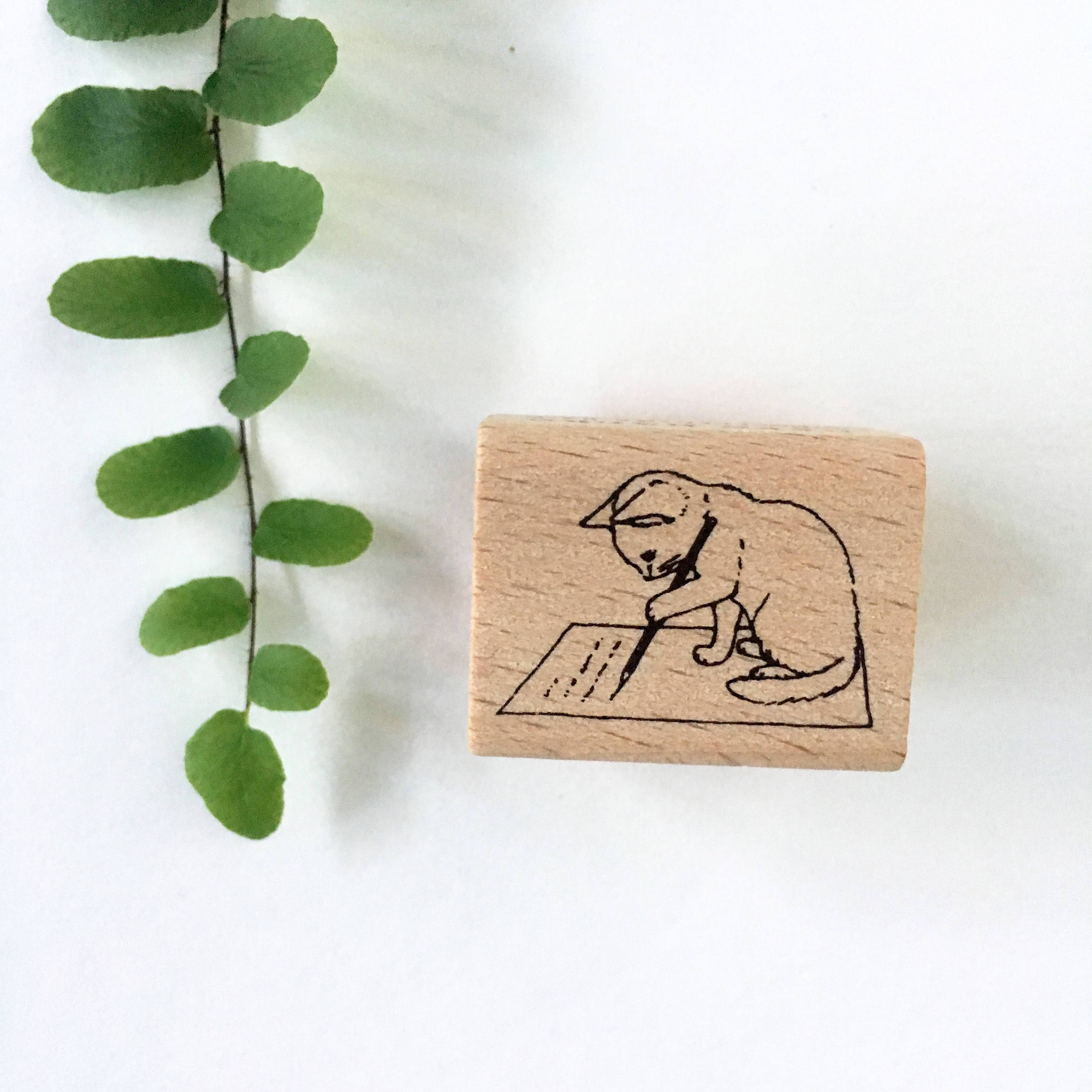 Pottering Cat Stamps