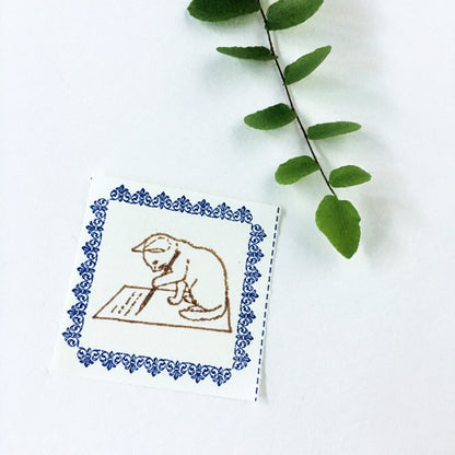 Pottering Cat Stamps