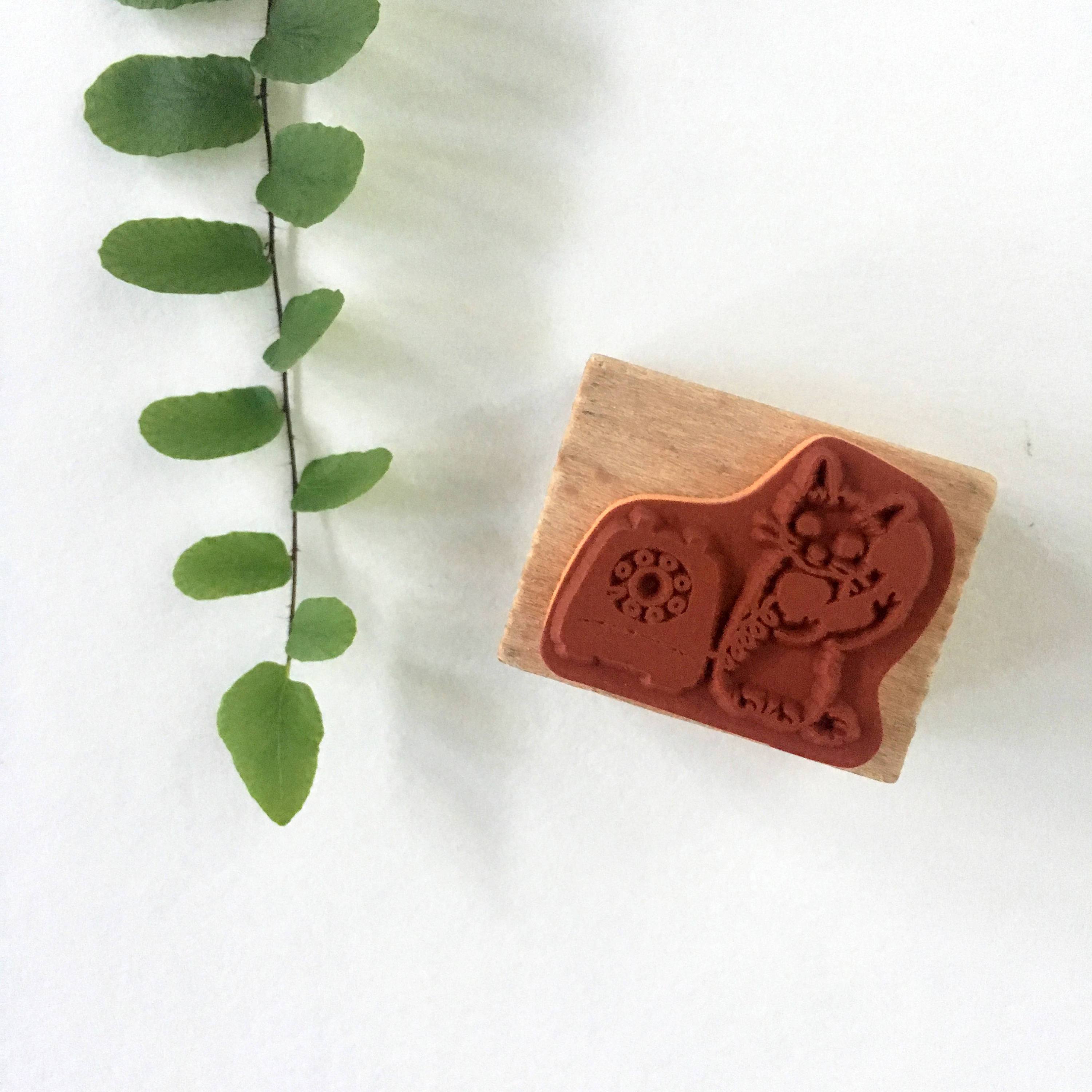 Pottering Cat Stamps