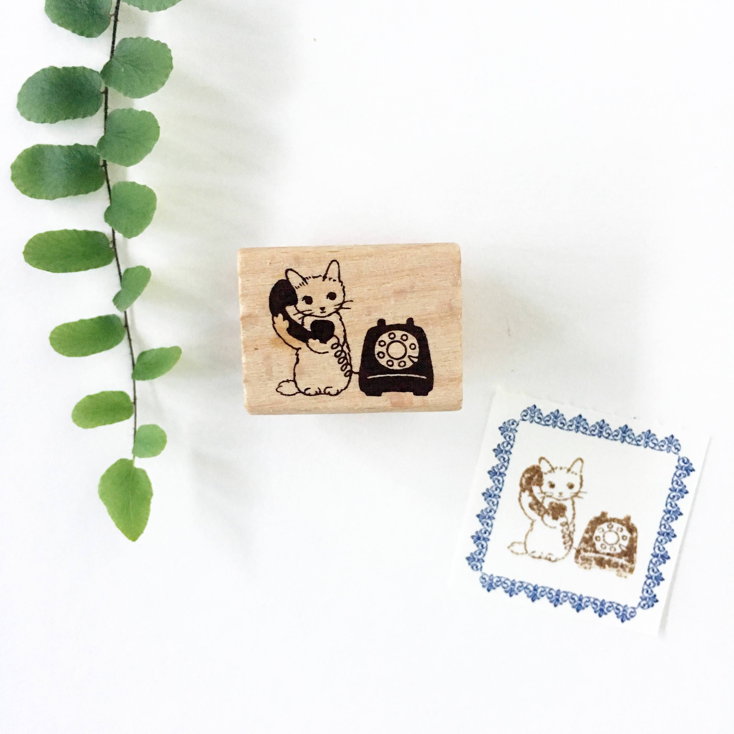 Pottering Cat Stamps