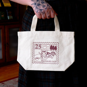 Pottering Cat Small Tote